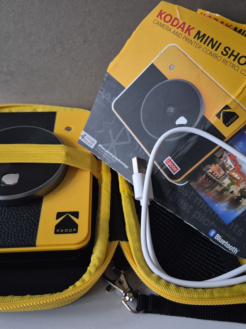Kodak Mini Shot Instant Camera & Printer - Yellow